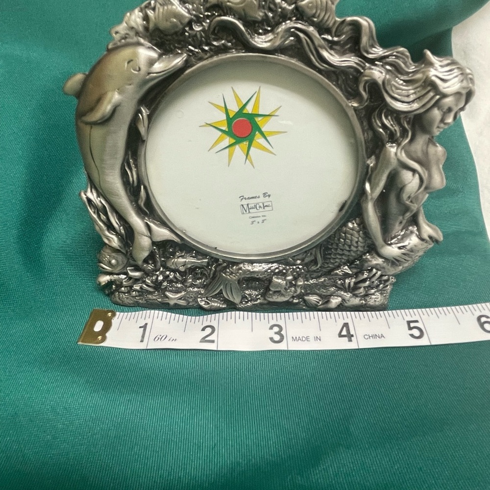 Silver Nautical Themed Frame